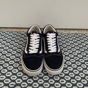 Mens Vans Old Skool Night Sky/True White - Size 9